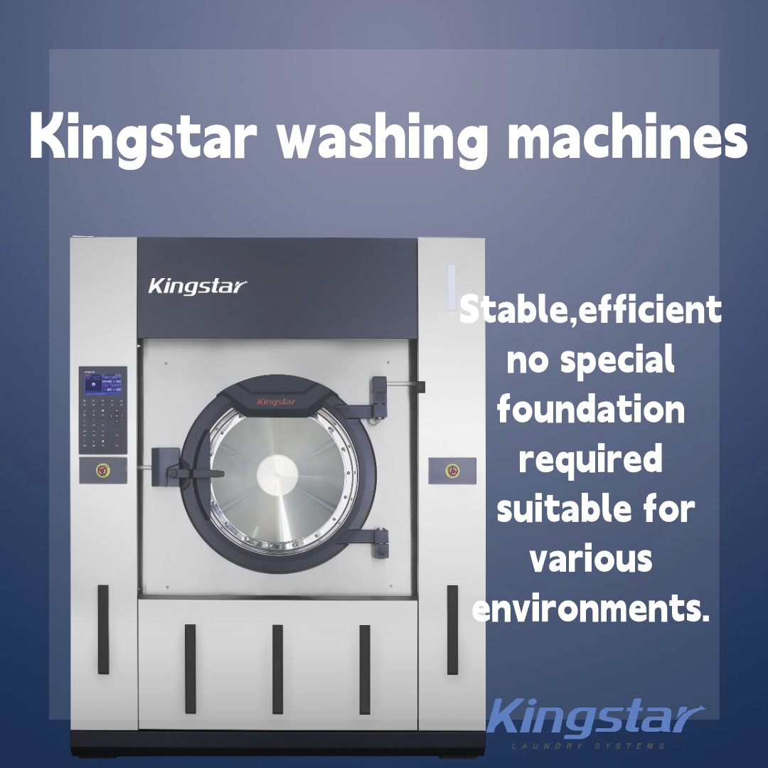 Kingstar 自動洗濯脱水機は 400 の脱水係数を誇り、優れた脱水結果を保証します。