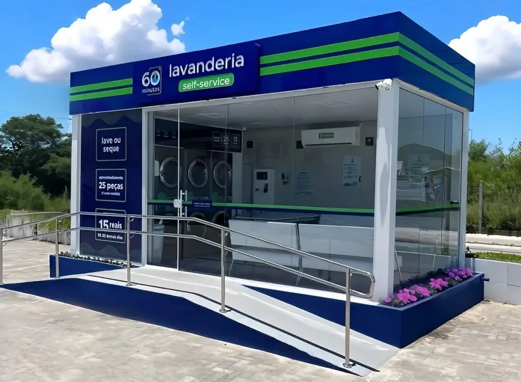 60 Minutos セルフサービス ランドリー チェーンがブラジル全土で展開