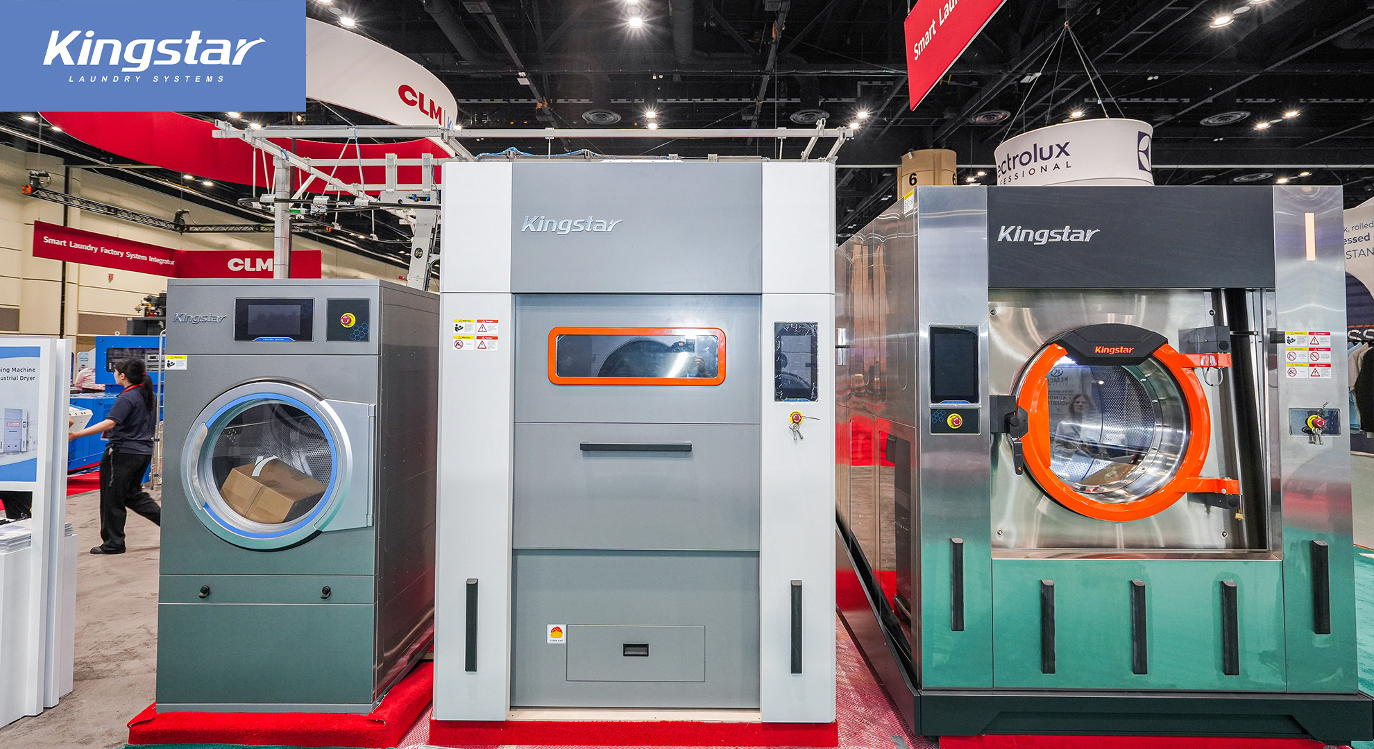 キングスターランドリー機器は、革新的なテクノロジーでクリーンショー 2025を照らします