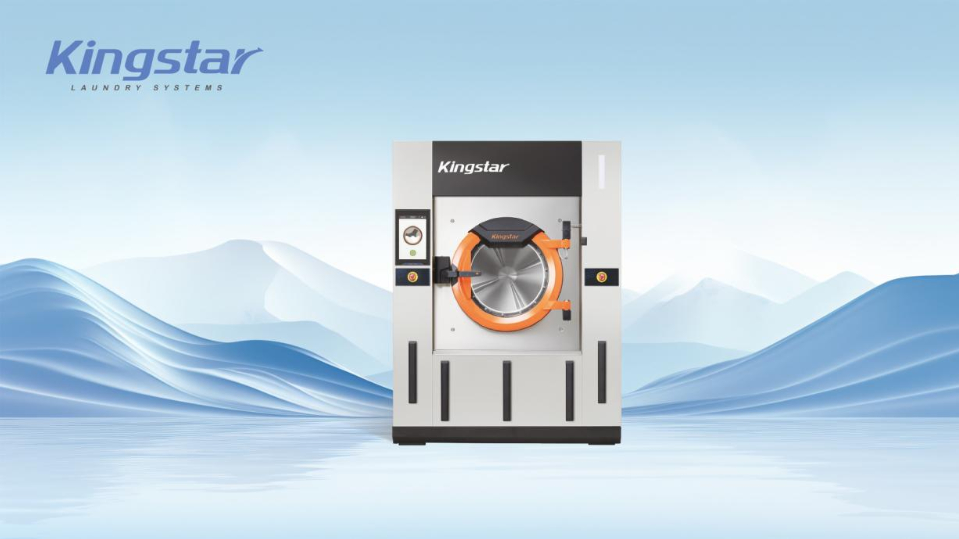 中央クリーニング工場のシャツの洗濯プロセス